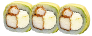 Avocado tori roll