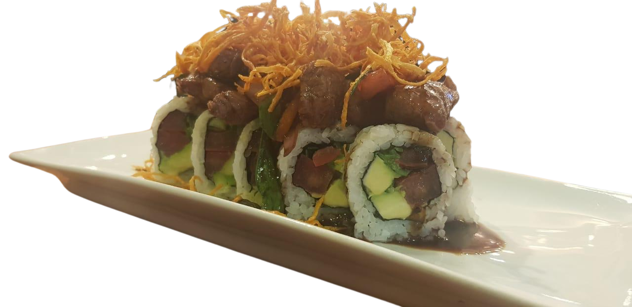 Lomo saltado roll